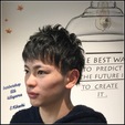 ツーブロック ショートスタイル