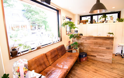 暖かい店づくり